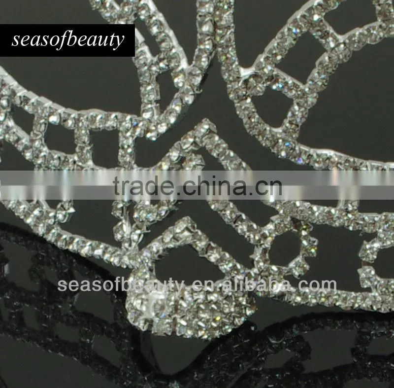 Fully Handmade Luxury Rhinestone Mask