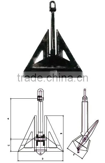 Anchor manufacturers Stock Anchor ABS/CCS/BV/GL/KR Certifications