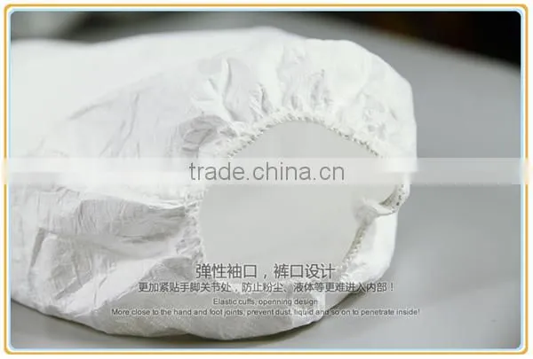 disposable PET/PP oil-resistant waterproof gown