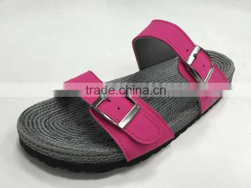 663 LOULUEN Classic Summer Women Comfortable Walker Sandal Slipper