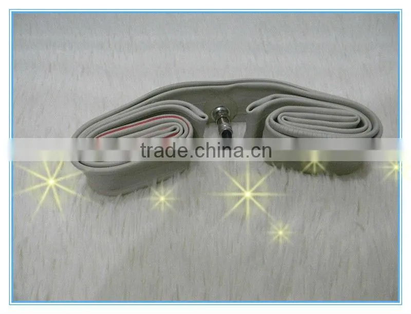 hot selling natural rubber bicycle inner tubes /bicycle tyre tubes