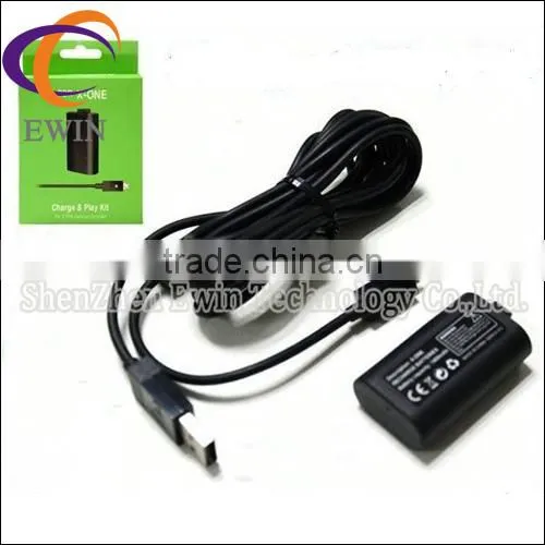 1400MAH Rechargeable Battery Pack For xbox one Controller With Cable