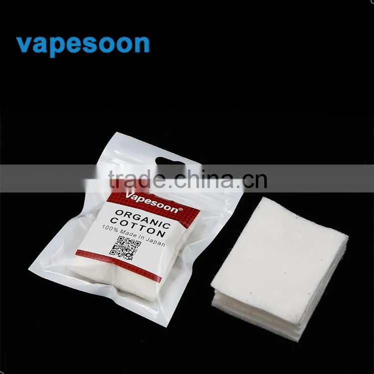 100% cotton Japan organic cotton for atomizer