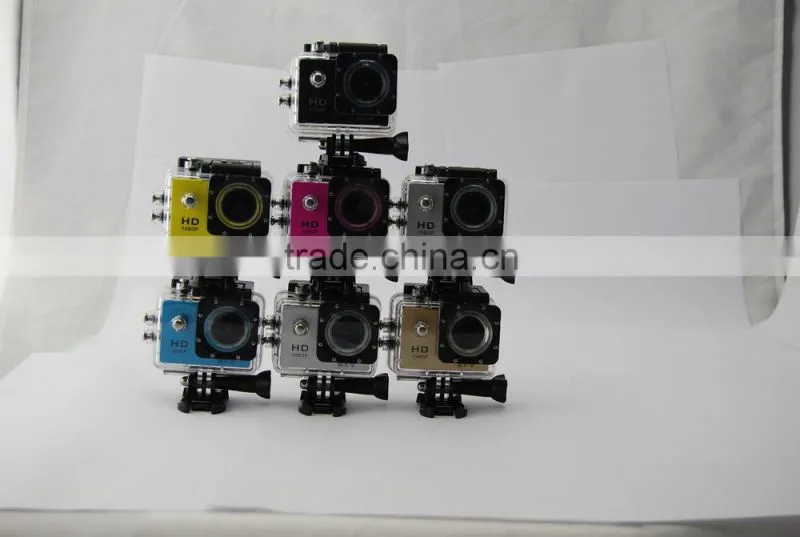 Outdoor wifi Sport camera, sport vedio camera, WIFI underwater Full HD 1080p sports camera