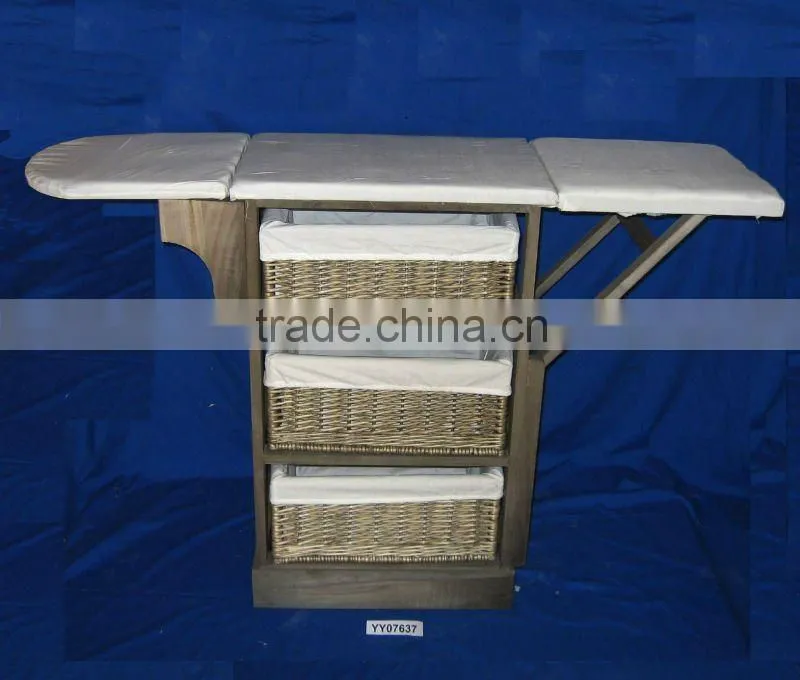 wooden ironing board
