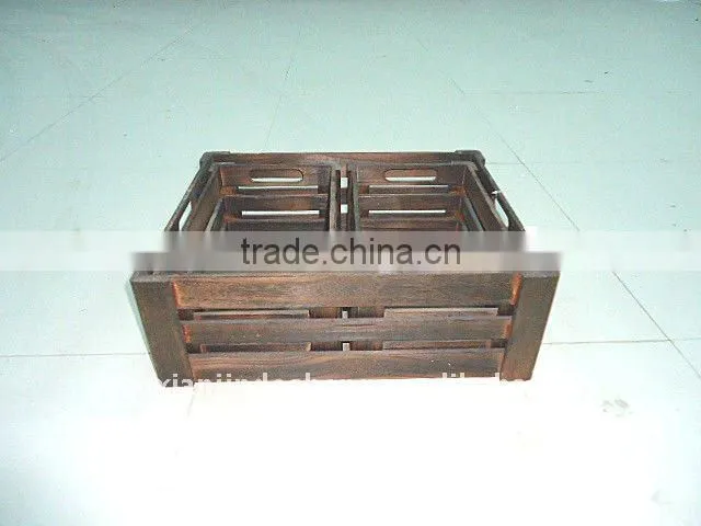 wooden storage box