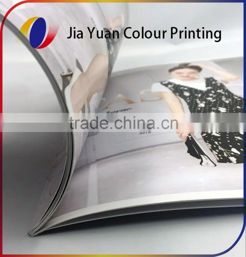 OEM book printing catalog customized paper printing service
