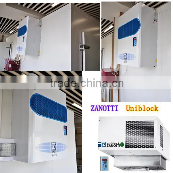 Cold room condensing unit wall mounted monoblock compressor