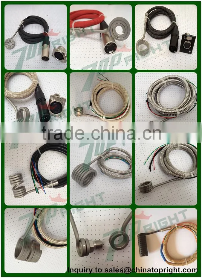 Hot Runner coil heating element heater For Injection Moulding Machine