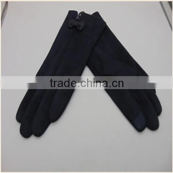 Touchscreen Faux Suede Thin Cycling Hand Gloves