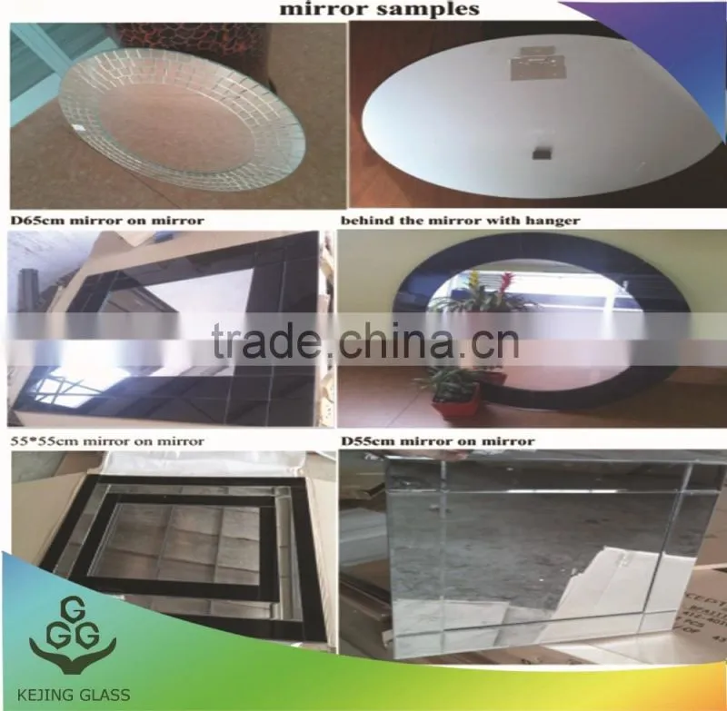 2-6mm beautiful Aluminum mirror,frameless silver mirror,furniture mirror