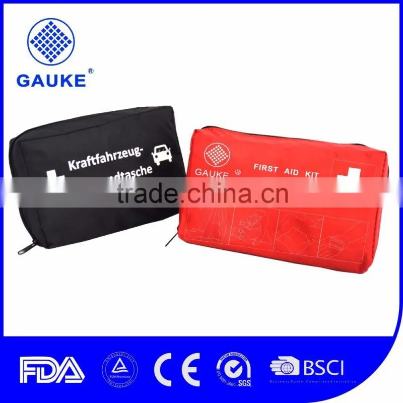 din13019 adhesive plaster tape First Aid Kit Bag