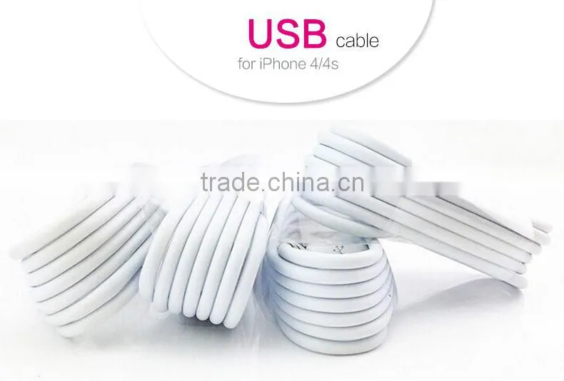 Factory Price for iphone usb data cable for iphone 4/4S usb charger cable