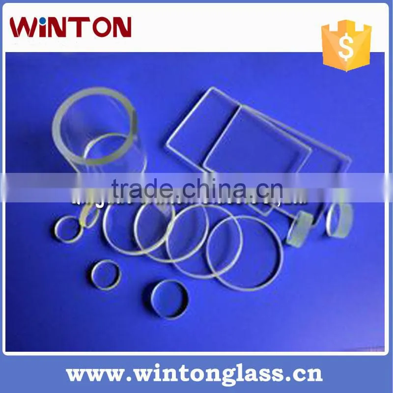 High temperature resistant crystal glass