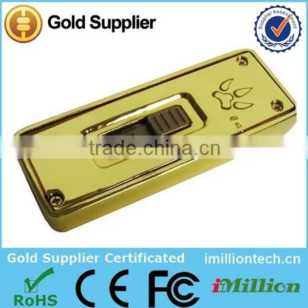 Promotional item usb gold bar shaped promotional usb stick wholesale cheap pen drive