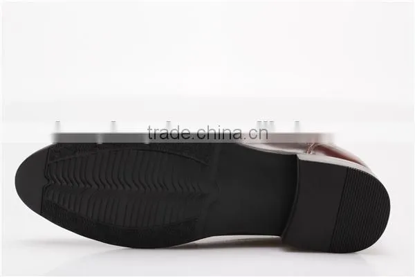 Patent Leather Men Shoes / Retro Brogue Carved Formal Dress Shoes