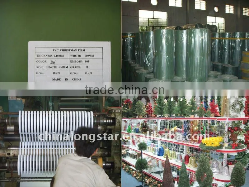 Eco-friendly PVC Christmas tree film