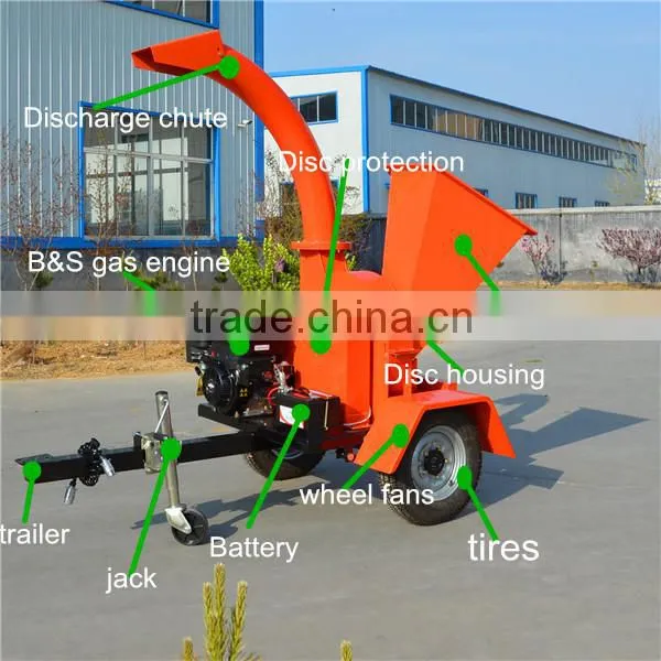 High Capacity, Dual Element Air Cleaner wood chipper shredder TC4