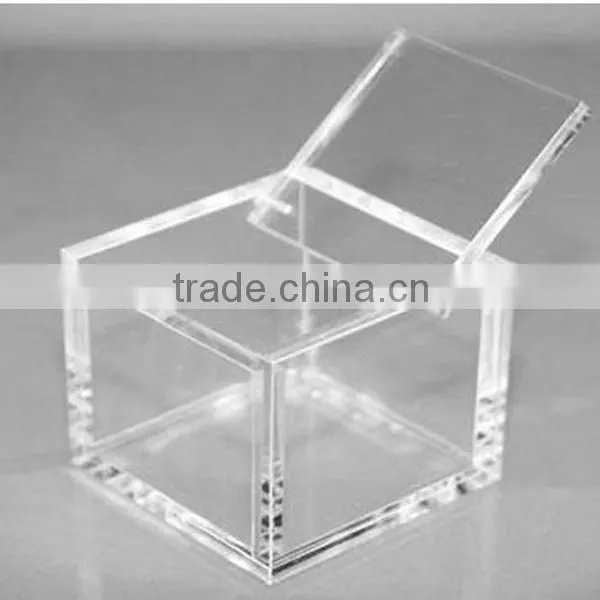 Economic decorative protective acrylic box with lid