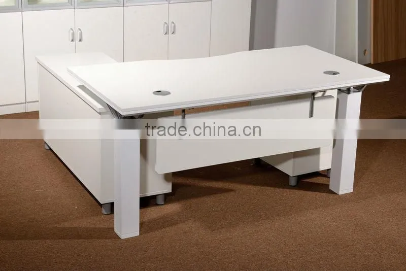 HC-M032 white wooden office executive desk boss desk