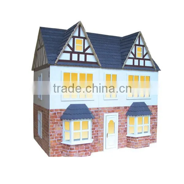 painting wooden new model assembly doll house