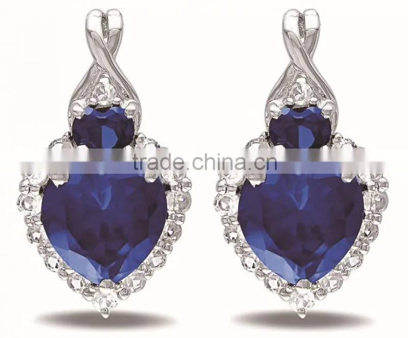 aroma dark blue stone pendant