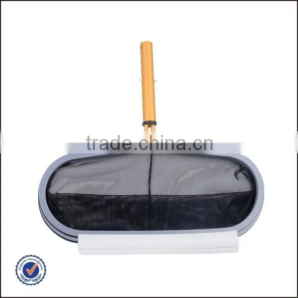 Professional Leaf Rake With Nylon Net And Aluminum Handle