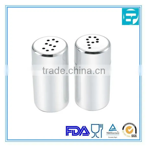 stainless steel salt and pepper canisters