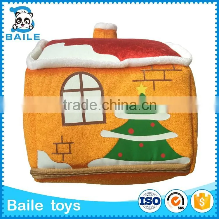 Plush pet animal product fancy house plush pet toy