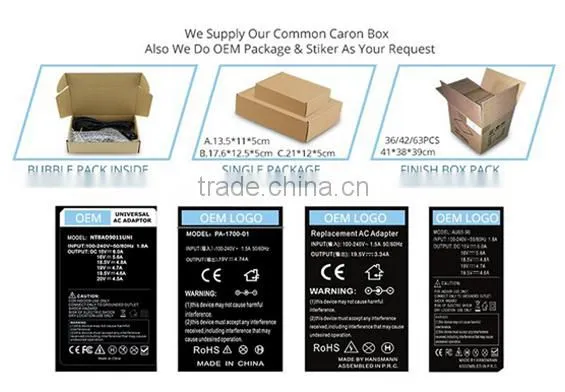 mini laptop adapter power adaptor ac to dc 12v 3.33a for samsung