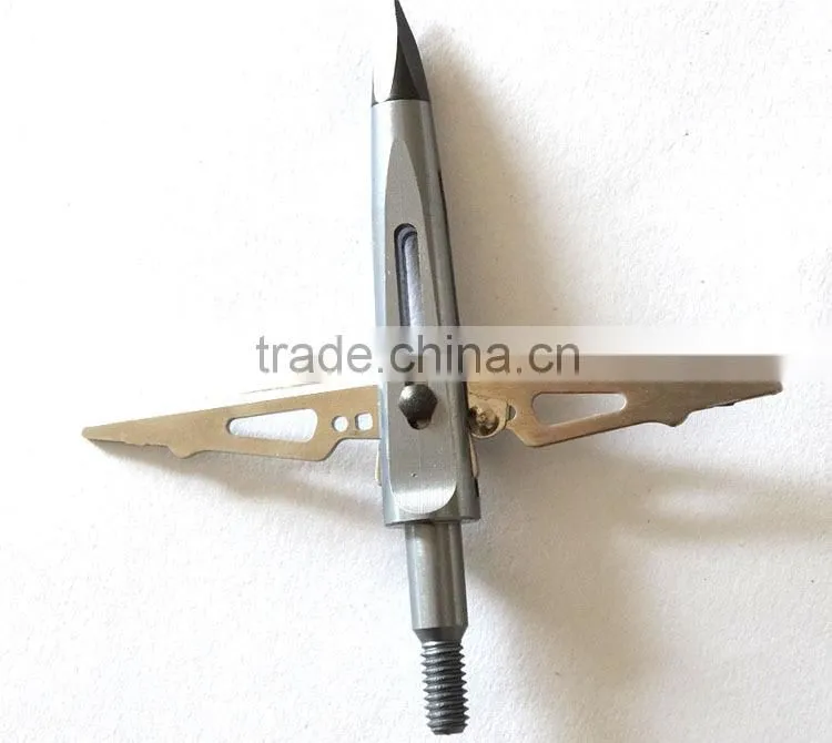 Archery 2 Blades Broadhead Mechanical Design For Hunting