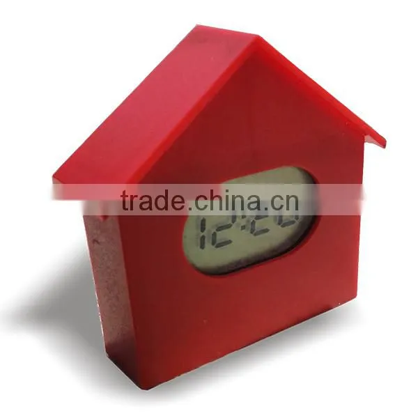 2016 hot sale time and logo sky projection LCD digital clock