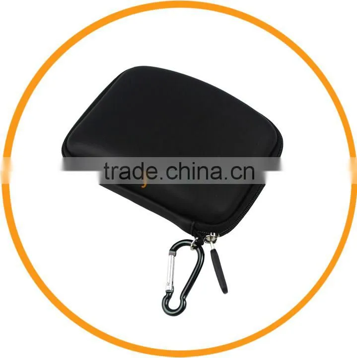 Black EVA PU GPS Carry Case Bag for 4.3' 4.5' Inch GPS Hard Case for Kodak Zi6 Zi8 from dailyetech