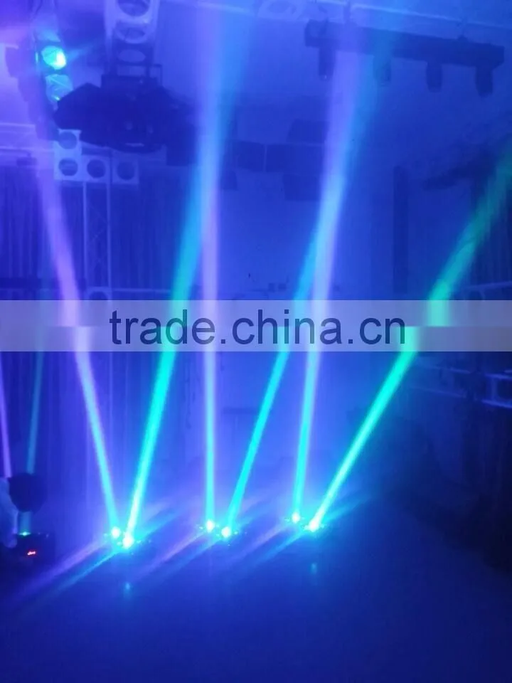 Factory price LED 8*12W FULL color stage beam Double row moving head spider light