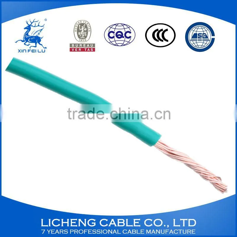PVC insulated Electric Cable Flexible Housing Wire H07V-R 35mm2