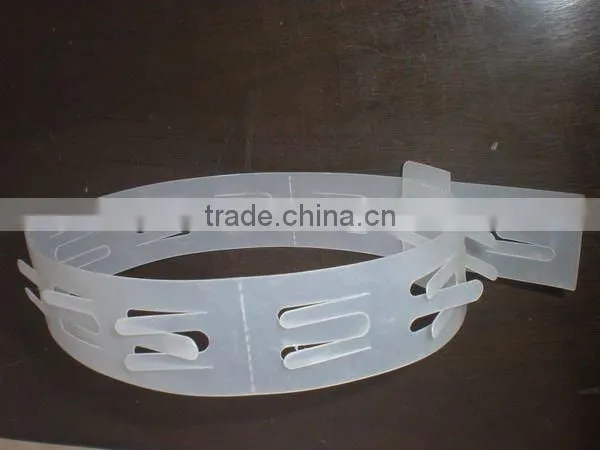 Plastic clip strips