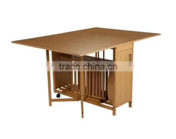 cheap wooden folding dining table sale