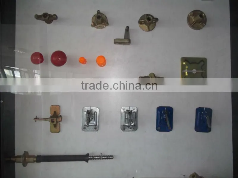 plastic wheel spacer for crescent type flooring concrete