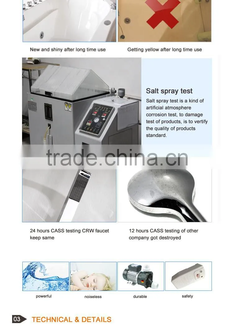 CRW DB1601 Oval Small Freestanding Bathtub for Soaking