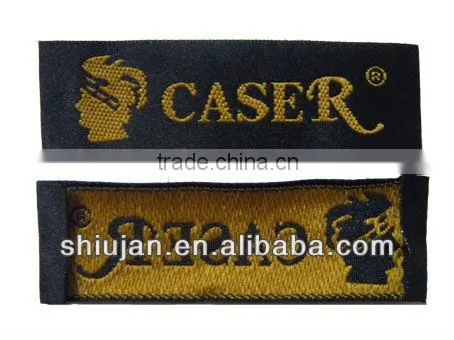 2013 fashion clothing labels logo/woven label