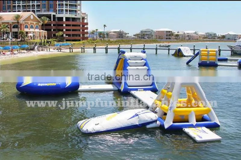cheap aqua slide/0.9mm Inflatable water slides for kids