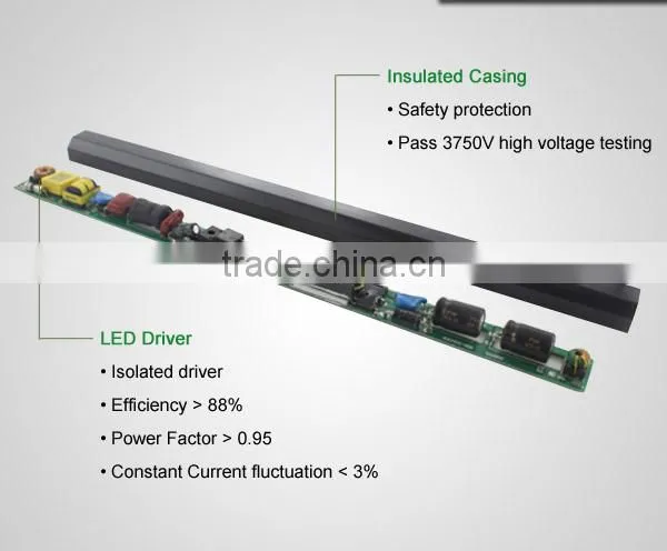 Isolated internal led driver 22W LED PL lamp 2G11