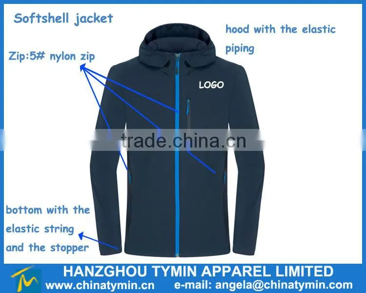 spring autumn outdoor men durable softshell jacket