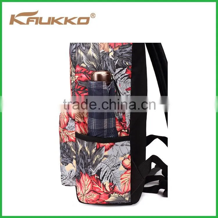 2016 New Design Bag Promotion Cheap Customized Nylon School Backpack