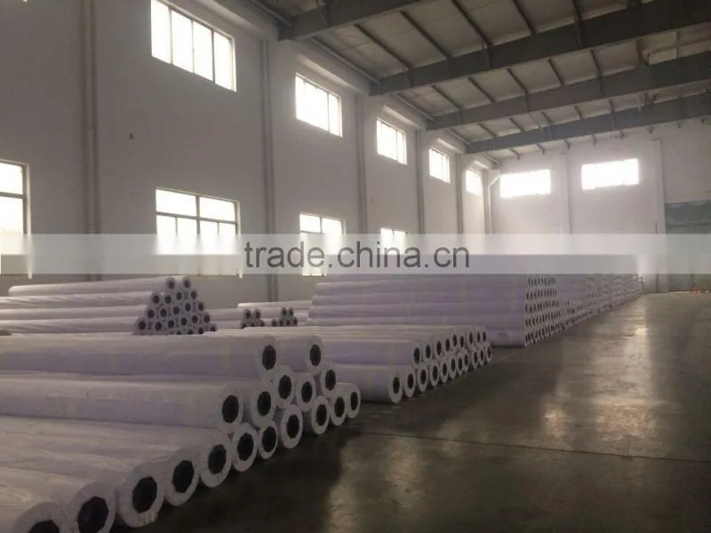 polyester textile black out exhibition dispaly fabric for heat transfer print