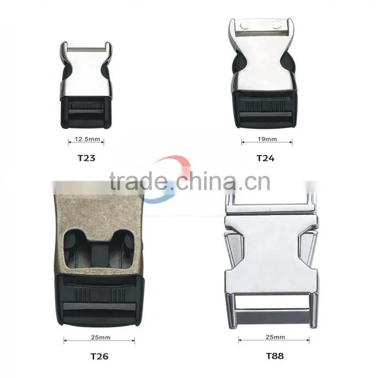 Apparel slide double bar buckle