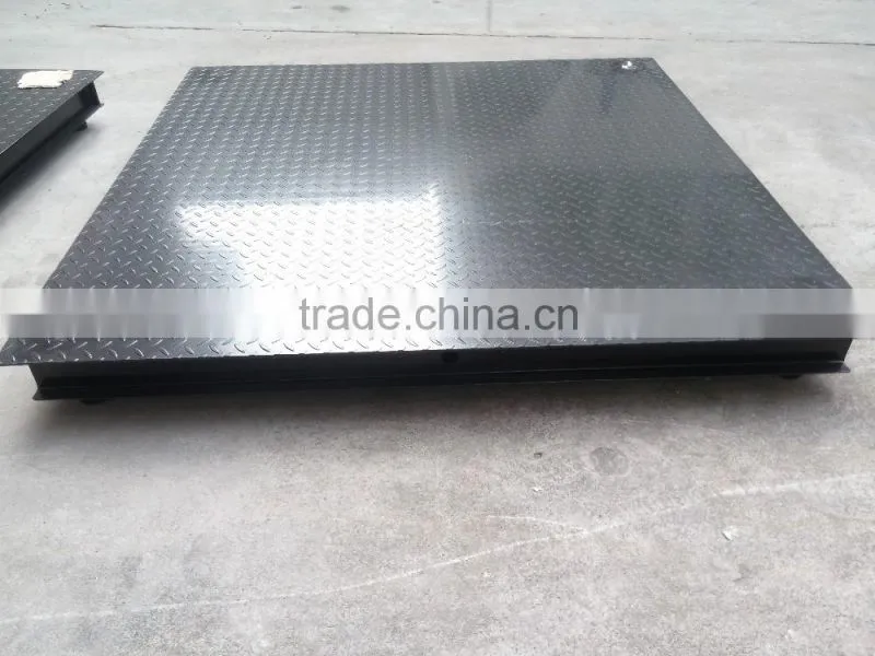 black weighbrigde floor scale 1000kg / hot sale weigh-bridge electronic weighing scale balance