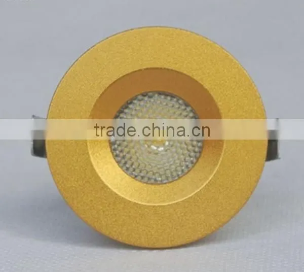 Cut hole 32mm round 3w mini jewelry display showcases led lights BW8218