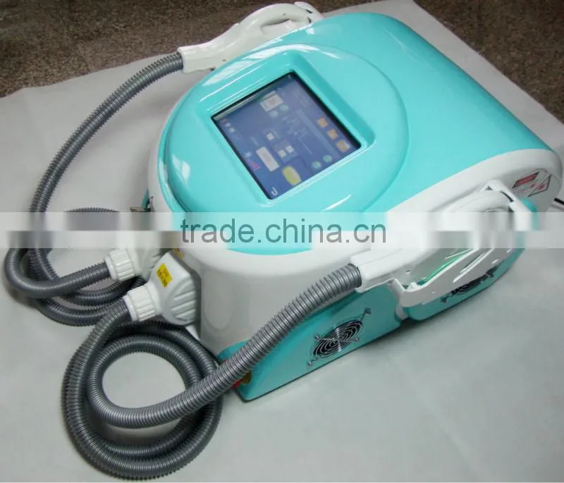 Salon Top best effective 2 in 1 e-light(ipl rf)beauty apparatus with CE/TUV certificates