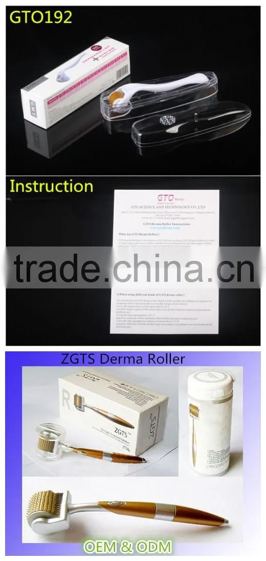 high quality home use effective skin care micro needle roller